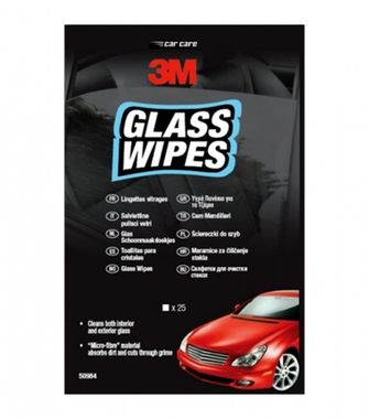 3M™ Vlhčené čistiace handričky na sklo 50984