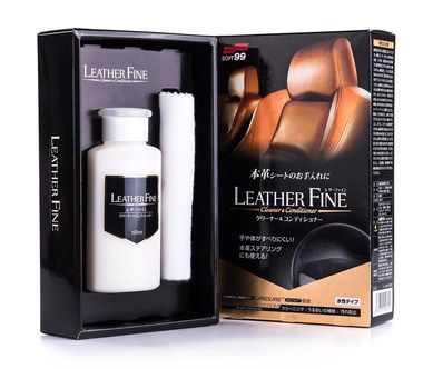 SOFT99 Leather Fine-Cleaner & Conditioner